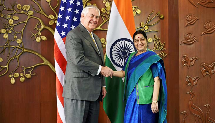 India & US stand shoulder to shoulder in fight against terrorism: Rex Tillerson 