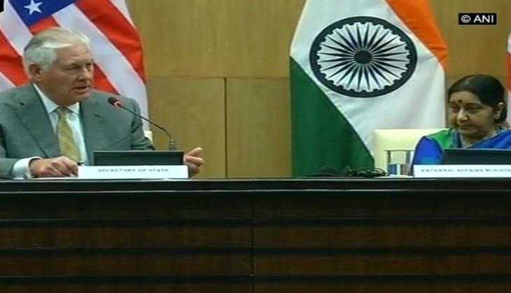 Rex Tillerson slams Pak, says India, US stand shoulder-to-shoulder against terror
