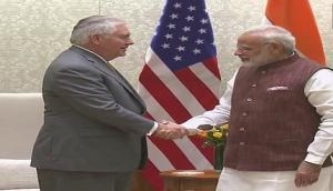 PM Narendra Modi meets U.S. Secretary of State Rex Tillerson