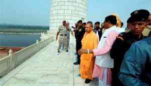 Assault on Swiss tourists puts Adityanath on the defensive during his Taj Mahal visit