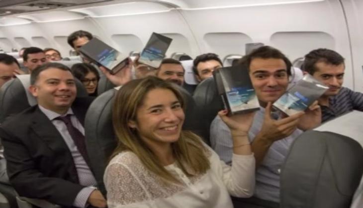 You may just get lucky and get Samsung Galaxy Note 8, if you are planning to fly soon!