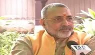 Government must formulate law to curb population: Union Minister Giriraj Singh
