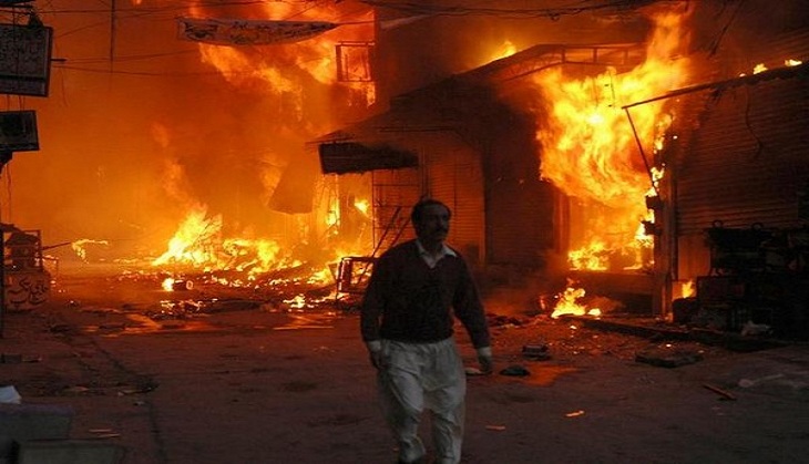 Lucknow: Two dead after fire broke out in godown