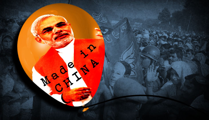 Gujarat elections: Is BJP importing campaign material from China?