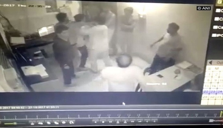 Caught on Cam: Husband of BJP MLA thrashes toll plaza employee