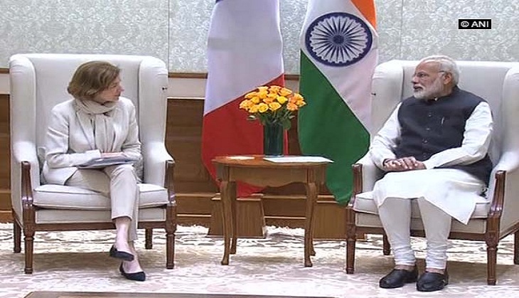 PM Narendra Modi meets Florence Parly in Delhi