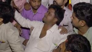 BJP workers accuse UP police of beating them