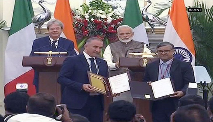 India, Italy sign six MoUs to boost bilateral relations