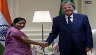 Sushma Swaraj calls on Italian PM Paolo Gentiloni