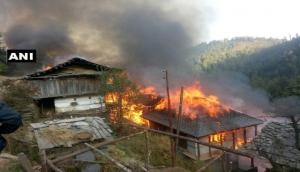 Massive fire breaks out in Himachal Pradesh