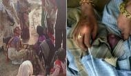 Mathura: Woman gives birth to child on road
