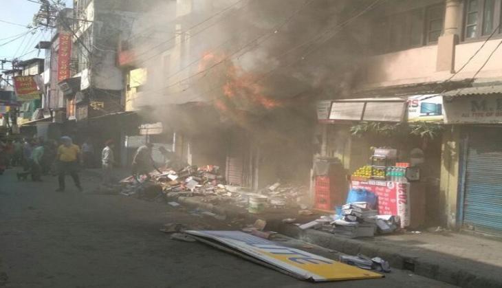 Fire breaks out in shoe store in Dehradun