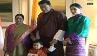 External Affairs Minister Sushma Swaraj meets Bhutanese King