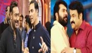 Similar to Akshay Kumar and Ajay Devgn, Mohanlal and Mammootty to portray same roles in their upcoming films