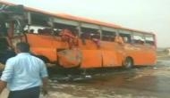 One dead, many injured in school bus accident on Yamuna Expressway