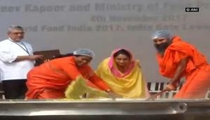 World Food India 2017: The 800 Kgs of Khichdi distributed amongst poor