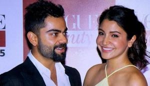 Virat Kohli and Anushka Sharma visit British High Commission dressed in white and looked perfect together; see video