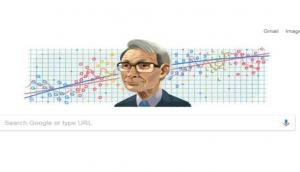 Google doodle celebrates statistician Hirotugu Akaike's birthday