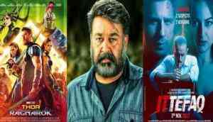 UAE Box Office - Thor: Ragnarok is the No. 1 film of the week followed by Mohanlal's family thriller Villain