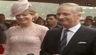 Belgium's King, Queen accorded ceremonial welcome at Rashtrapati Bhavan