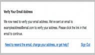 How to use email verification system