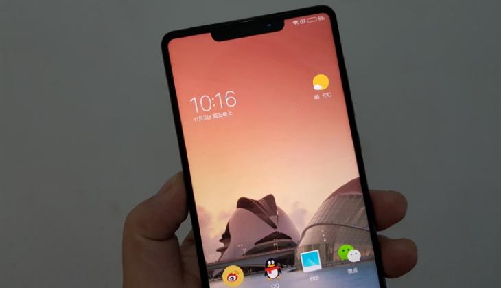 Xiaomi's Mi Mix 2s might feature an iPhone X-like notch