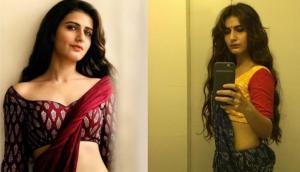 Pics: Dangal girl Fatima Sana Shaikh posts a selfie with Saree, trollers call her 'porn-star'