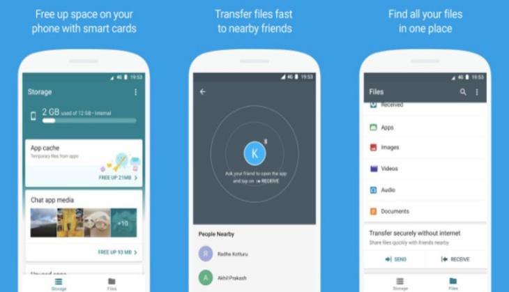 Google launches 'Files Go' App, to give tough competition to SHAREit