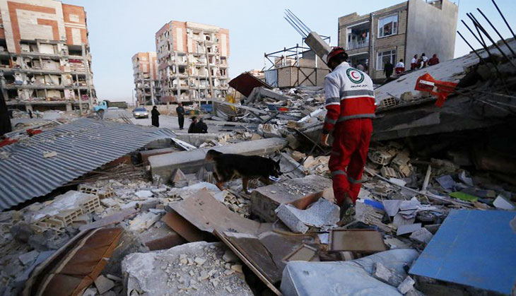 Iran-Iraq quake kills over 220. Nearly 6k injured