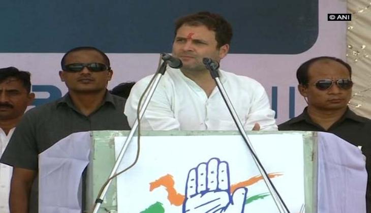 Rahul Gandhi: Leaving few businessmen, everyone is agitating in Gujarat