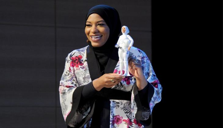 Unveiled! First ever hijab-wearing Barbie designed after Olympian Ibtihaj Muhammad
