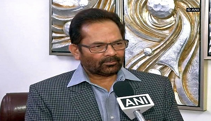Mahagathbandhan is 'begaani shaadi mein Abdullah diwana': Mukhtar Abbas Naqvi