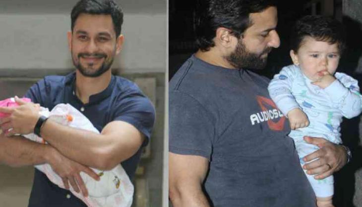 Meet Taimur's cute cousin, Kunal Khemu shares first photo of his daughter Inaaya