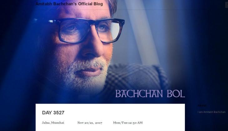 Bachchan blog