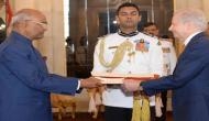 Envoys of three nations present credentials to President Kovind