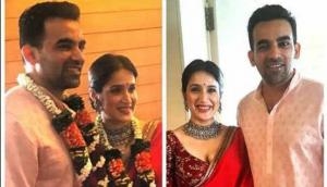 First Picture out: Now Sagarika Ghatge is Zaheer Khan's official wife