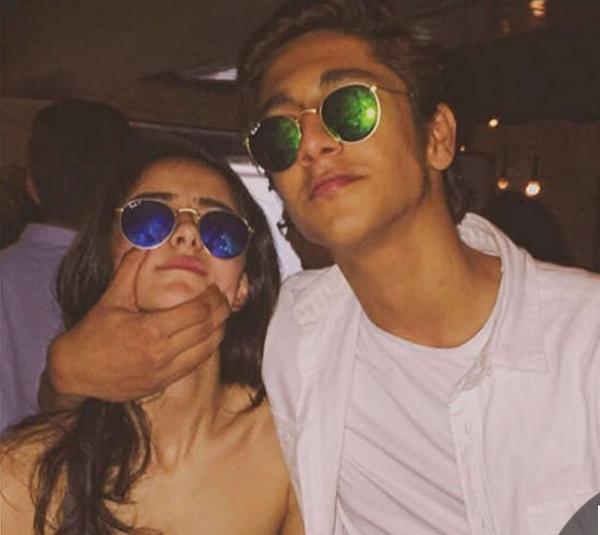 Ananya Pandey with his cousin