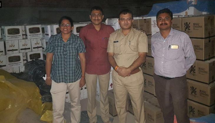 Gujarat Police seizes nearly 76k liquor bottles ahead of elections