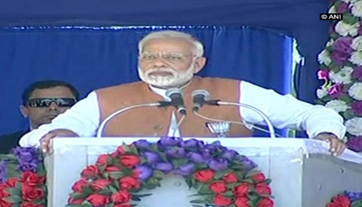 PM Modi: BJP's anti-corruption stand upsets Congress