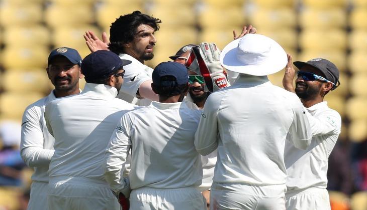 team india win nagpur test.
