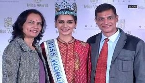 Manushi Chhillar's parents 'extremely proud' of their daughter's achievement
