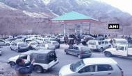 Himachal: Snow-covered road lead to fuel crisis 