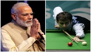PM Narendra Modi congratulates Pankaj Advani for 18th world title