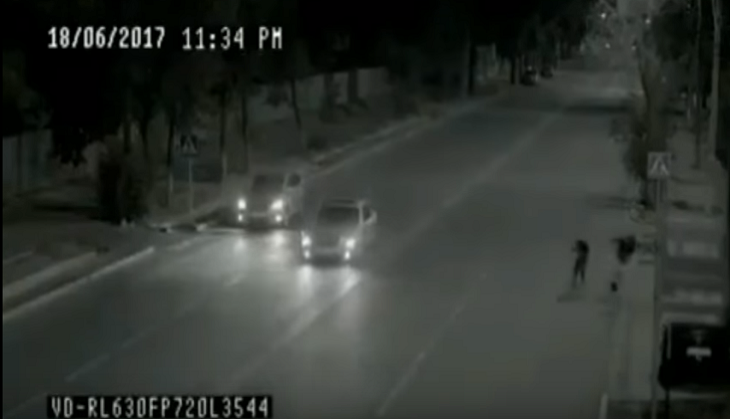 Superhero or a vampire? 'Shadow' saves girl in nano-second and disappears; watch CCTV footage