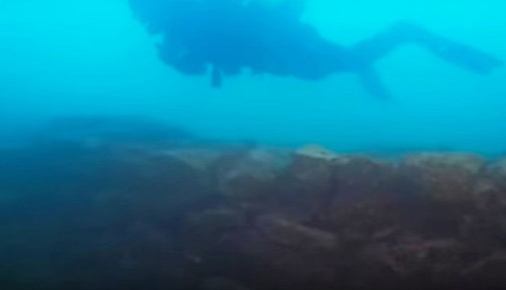 Ancient 3,000 years old castle discovered in Turkey's lake