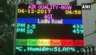 Air quality dwindles from 'moderate' to 'poor' in parts of Delhi