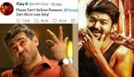 Thala Ajith fans tweet fake pic of Thalapathy Vijay's account claiming Mersal lost Rs. 25 crore