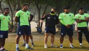 ISL: After Sri Lanka players, Footballers were seen wearing mask during training