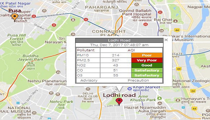 Delhi's air quality improves slightly, but still 'very poor'