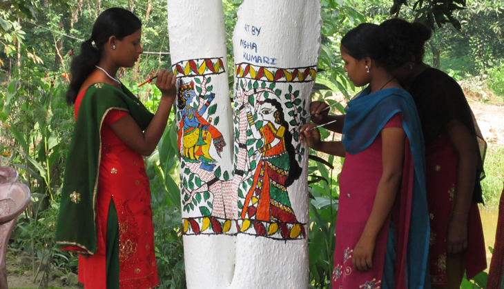 By painting gods and goddesses, here's how a group of artists are saving Bihar's trees